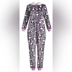 Holiday Time Union Suit Panda